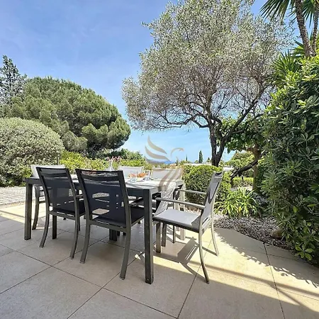 Sea View Garden Vue Mer, Jardin Terrain Pétanque Appartamento Fréjus