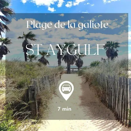 Sea View Garden Vue Mer, Jardin Terrain Petanque Fréjus